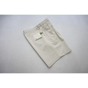 Dockers Cypress Golf Chino Shorts Pleated Relaxed Fit 8" INS Mens Sz 36 NWT